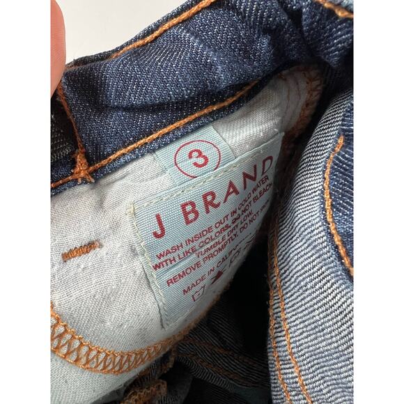 J Brand Dark Wash Straight Leg Jeans size 3 Girls Toddler - Picture 4 of 11